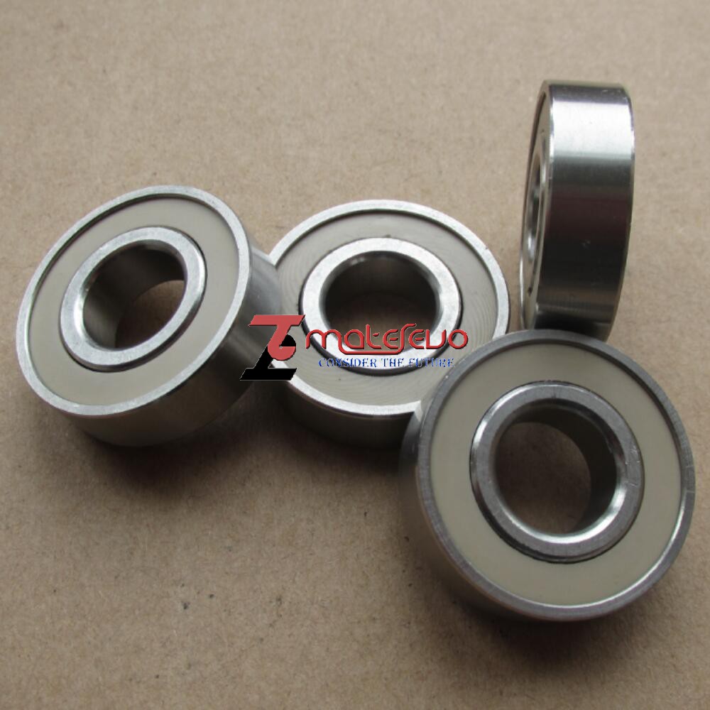 陶瓷球混合不銹鋼軸承S6202-2RS，PEEK密封